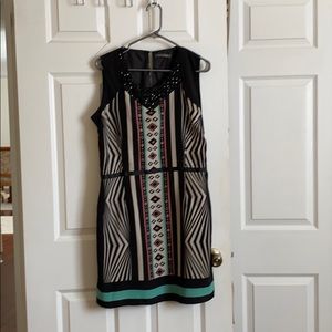 Gorgeous embellished striped dress